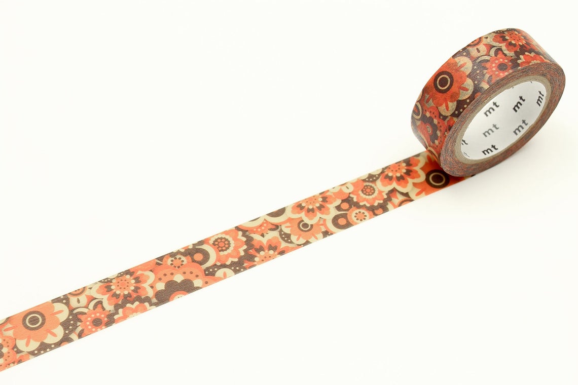 mt ex Layer Flower Japanese Washi Tape Masking Tape MTEX1P172 - Boutique SWEET BIRDIE