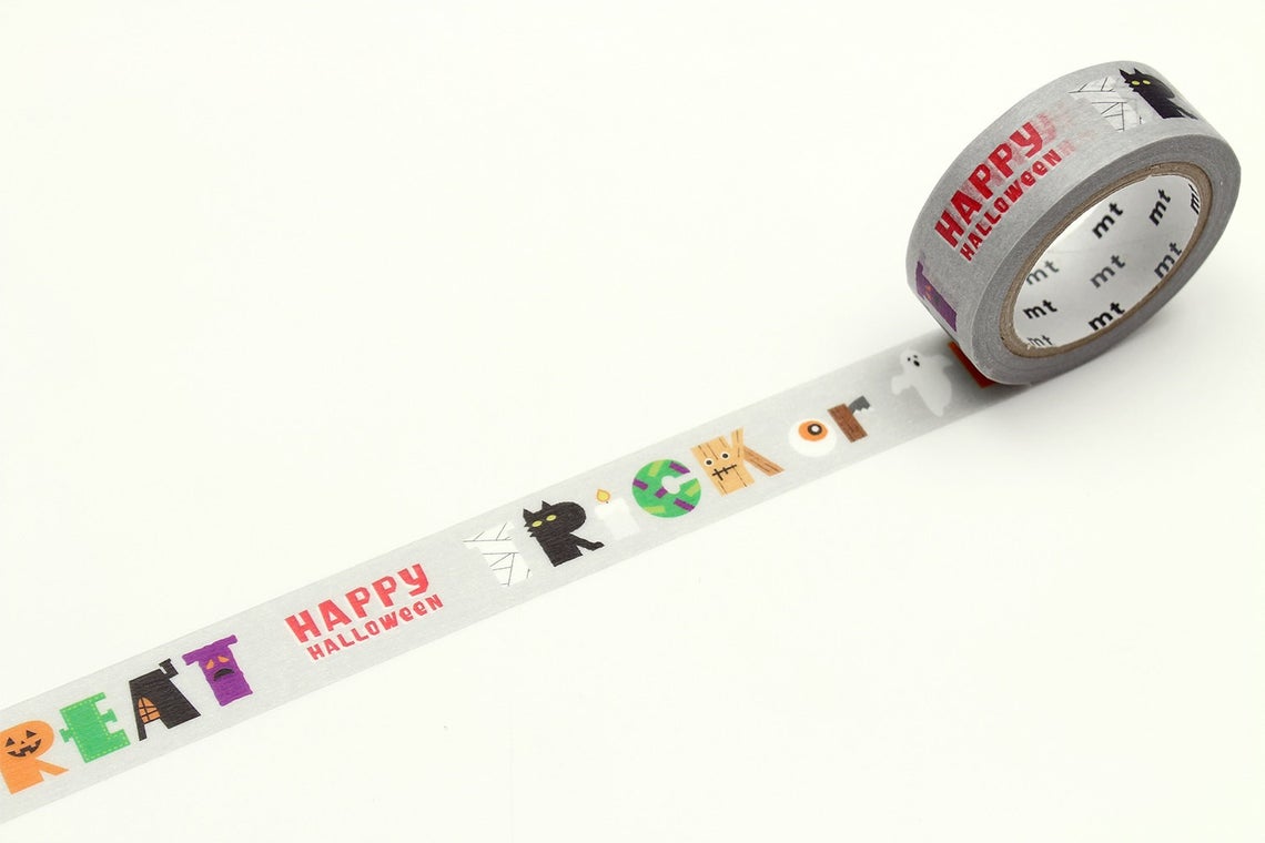 mt Halloween Trick or Treat Japanese Washi Tape Masking Tape MTHALL18