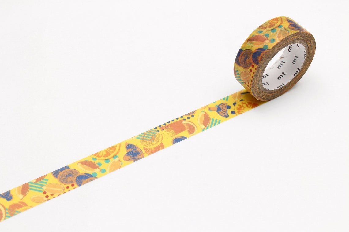mt ex Orange Juice Japanese Washi Tape Masking Tape