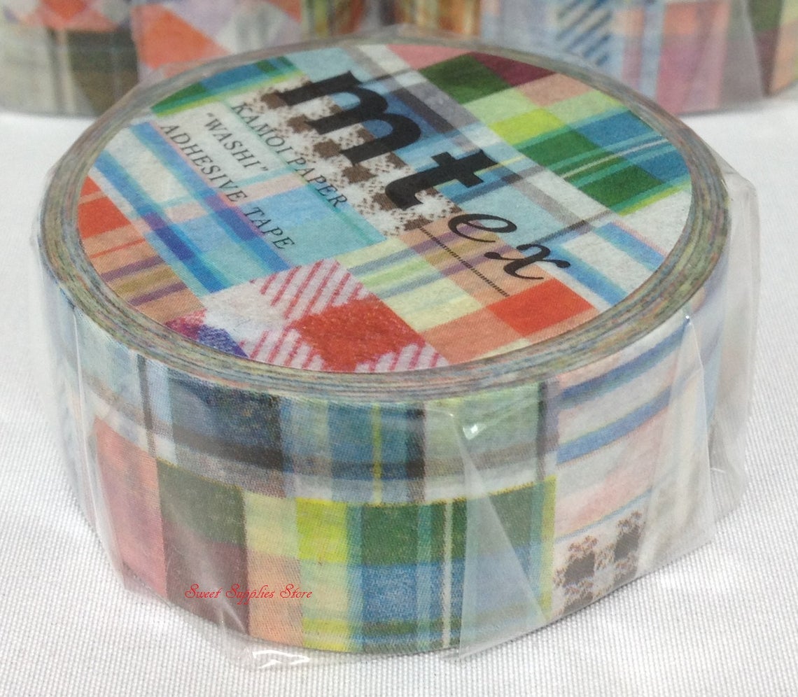 mt ex Patchwork Japanese Washi Tape, Masking Tape