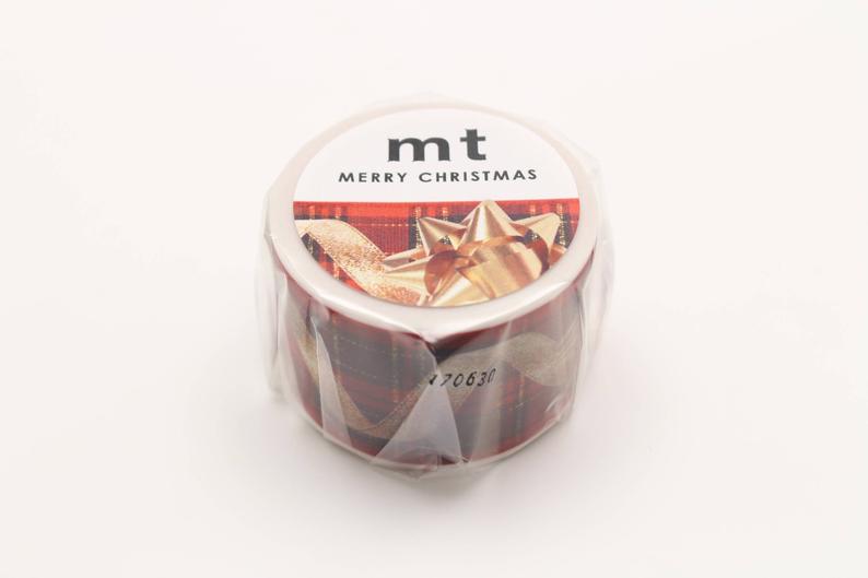 mt Christmas Christmas Ribbon Japanese Washi Tape
