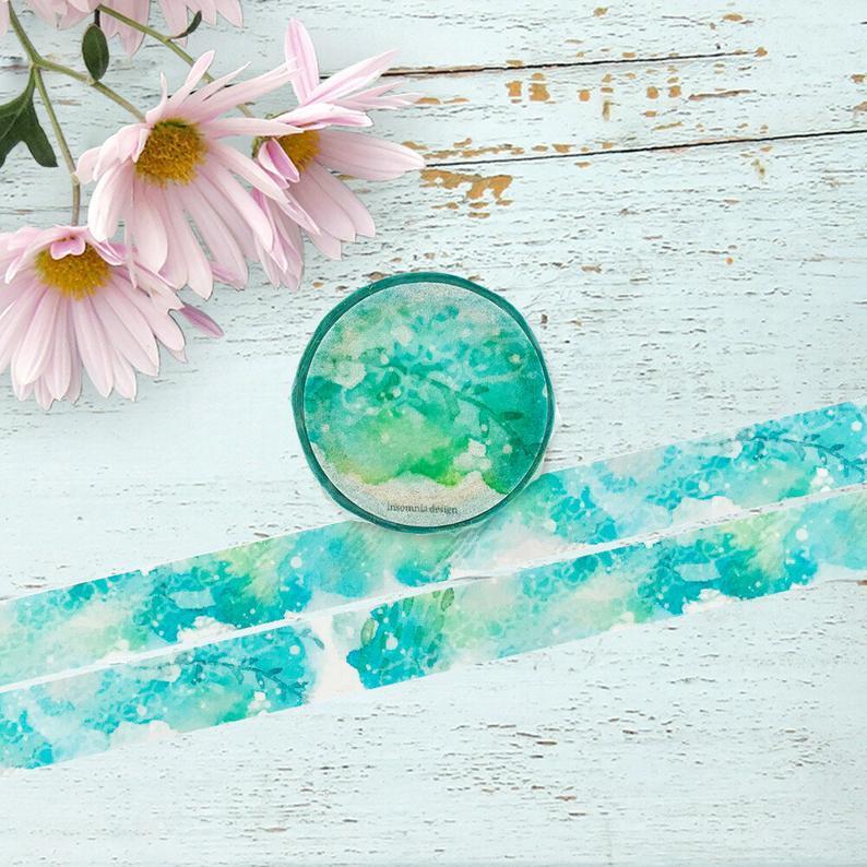 Windy Forest insomnia design Japanese Washi Tape Masking Tape - Boutique SWEET BIRDIE