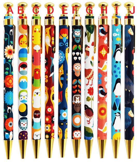 Bird Ball Point Pen Budgie, Cockatiel, Lovebird, Java Sparrow, etc. - Boutique SWEET BIRDIE