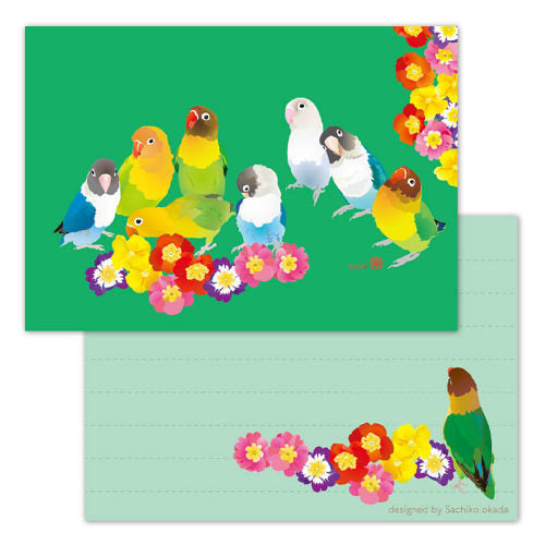 Creative Motion Lovebird Memo Pad (cm173) - Boutique Sweet Birdie