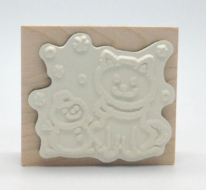 Dog Rubber Stamp Large Size 11232-014 - Boutique SWEET BIRDIE