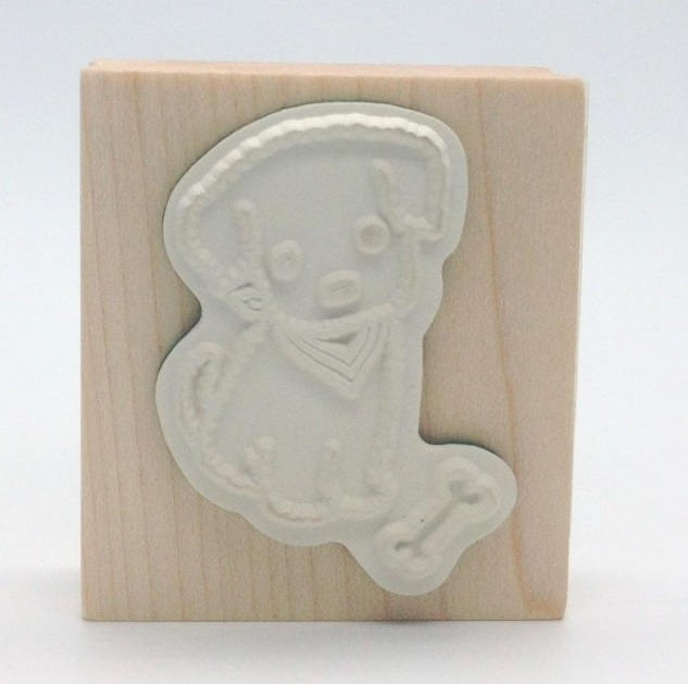 Dog Rubber Stamp Large Size (11232-009) - Boutique SWEET BIRDIE