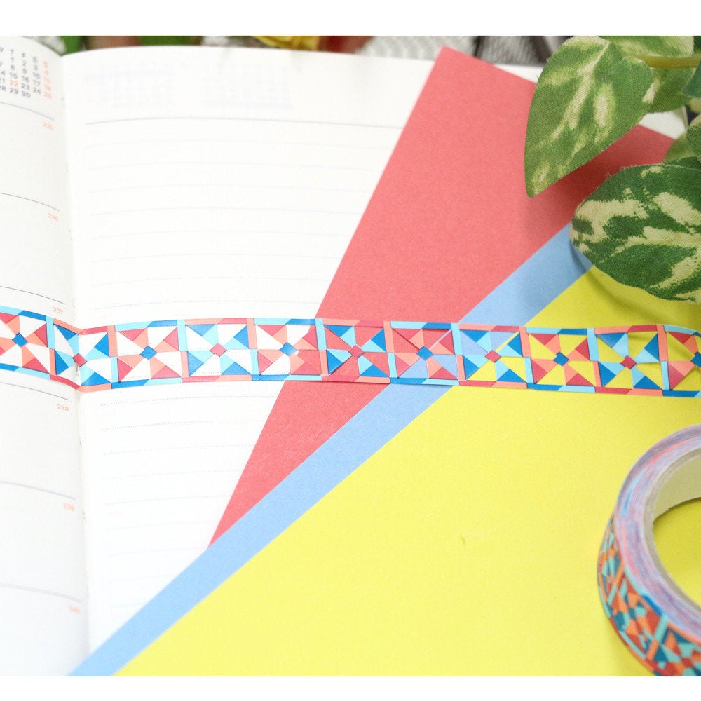 Lace Deco Tape Windmill Pink Pavilio Standard Size - Boutique SWEET BIRDIE