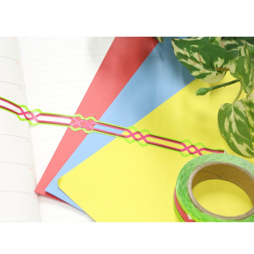 Lace Deco Tape Twist Red Pavilio Standard Size - Boutique SWEET BIRDIE