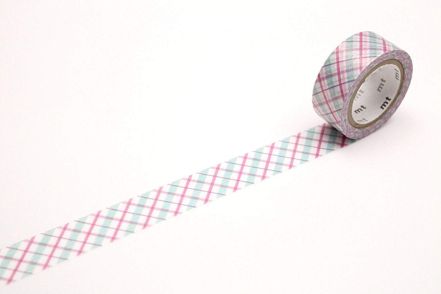 mt fab Check Purple Japanese Washi Tape Masking Tape MTPL1P01 - Boutique SWEET BIRDIE