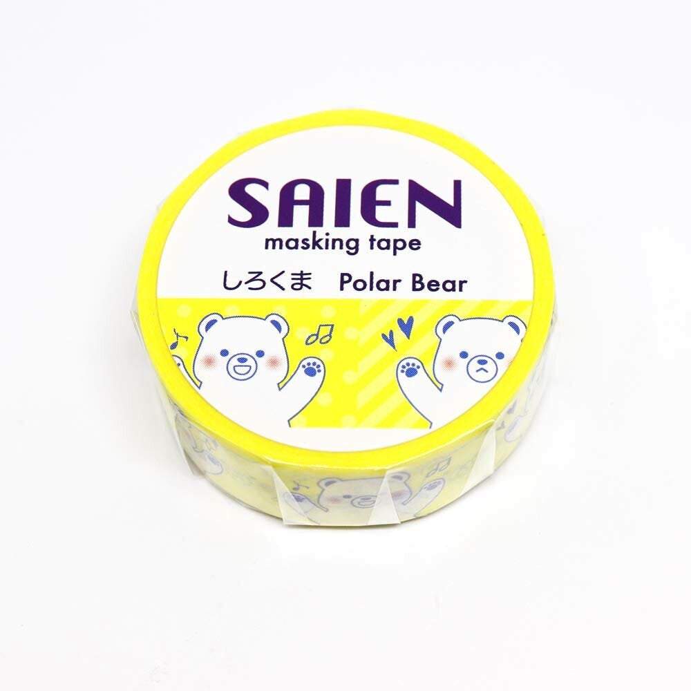Polar Bear Japanese Washi Tape Masking Tape - Boutique SWEET BIRDIE