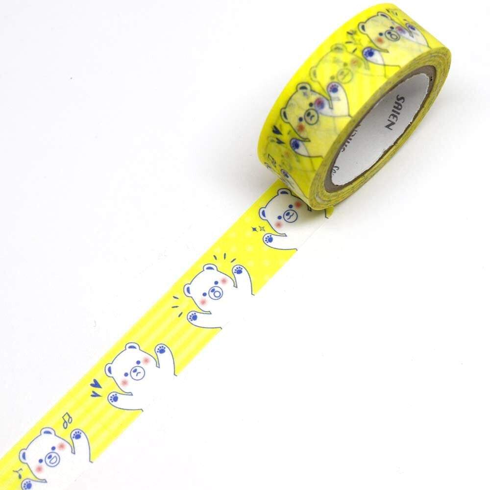 Polar Bear Japanese Washi Tape Masking Tape - Boutique SWEET BIRDIE