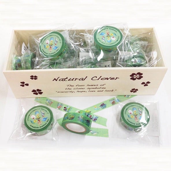 Creative Motion Budgerigar Budgie Parakeet Java Sparrow Finch Japanese Washi Tape Masking Tape - Boutique SWEET BIRDIE