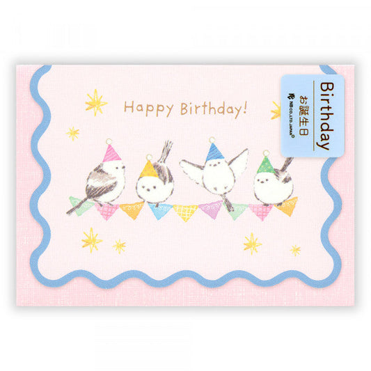 Mini Birthday Card and Ton Ton Tori-chan