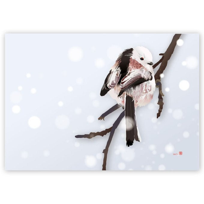 Long-tailed Tit Memo Pad
