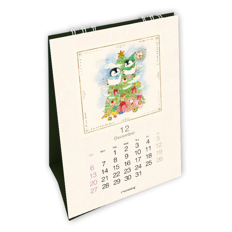 2026 Mocopeng Penguin Tree Calendar