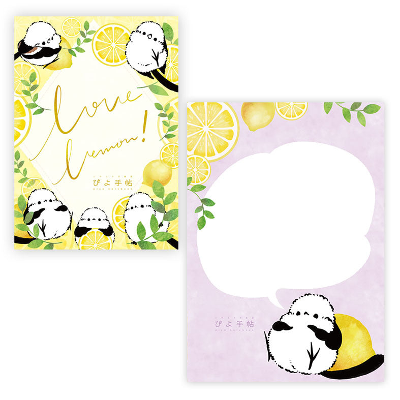 Long-tailed Tit and Lemon Memo Pad
