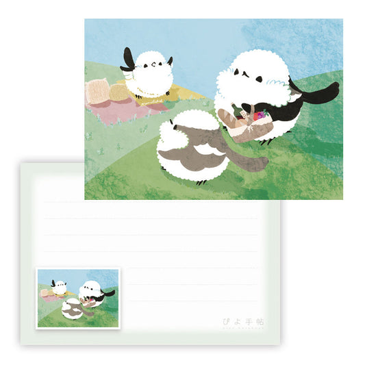 Long-tailed Tit Picnic Memo Pad