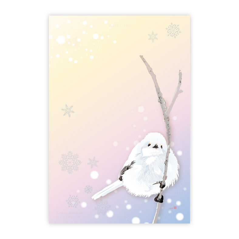 Long-tailed Tit Postcards Set of 6 - 3 designs