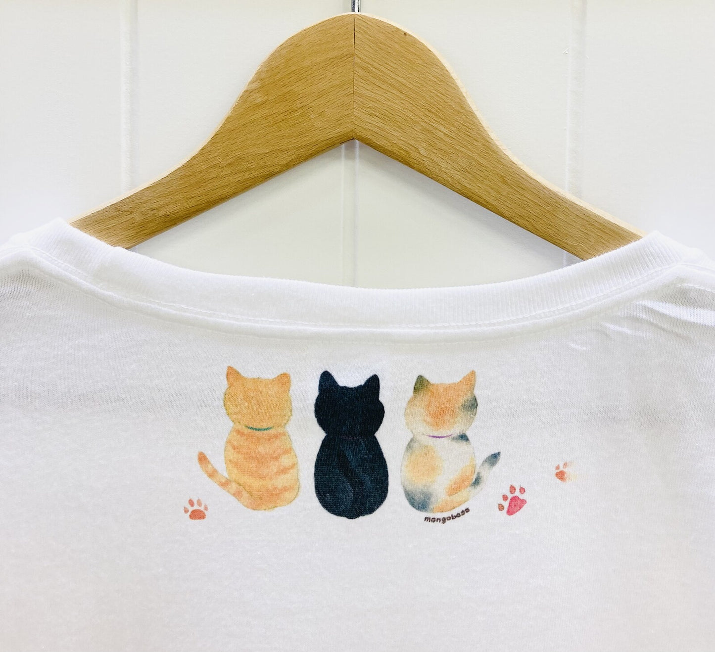 Three Cats Women's T-shirt (Made to Order)