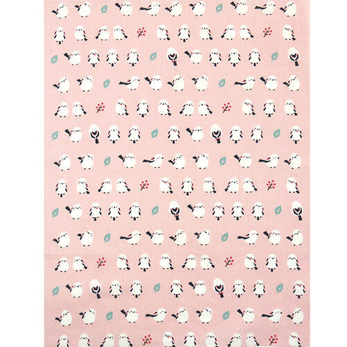 Long-tailed Tit Tenugui Handkerchief Cloth - Sweet Birdie Boutique International