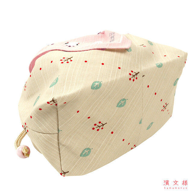 Long-tailed Tit Drawstring Bag for Lunch Box