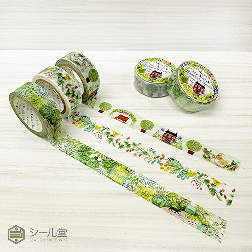 Country Garden Japanese Washi Tape Masking Tape 