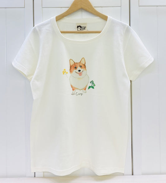 Welsh Corgi Dog Women's T-shirt (Made to Order)