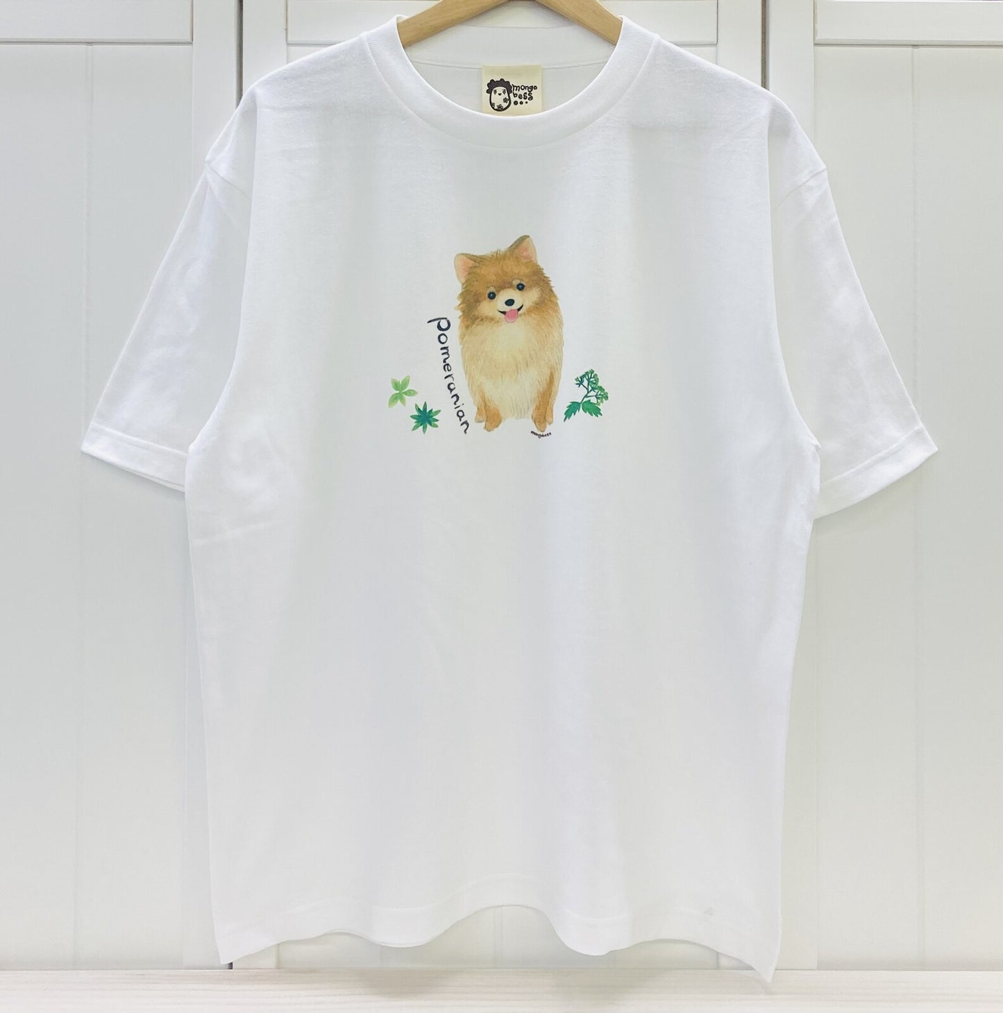 Pomeranian Dog Loose Fit T-Shirt (Made to Order)