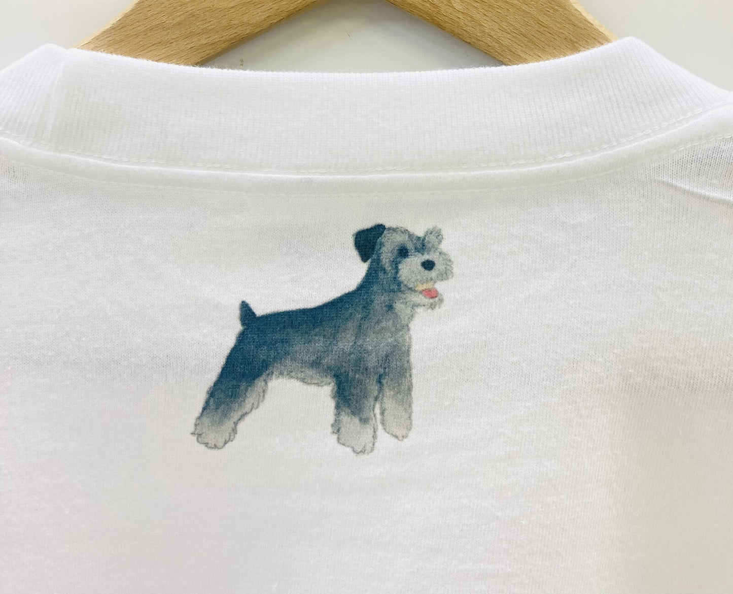 Big Schnauzer Dog Loose Fit T-Shirt (Made to Order)