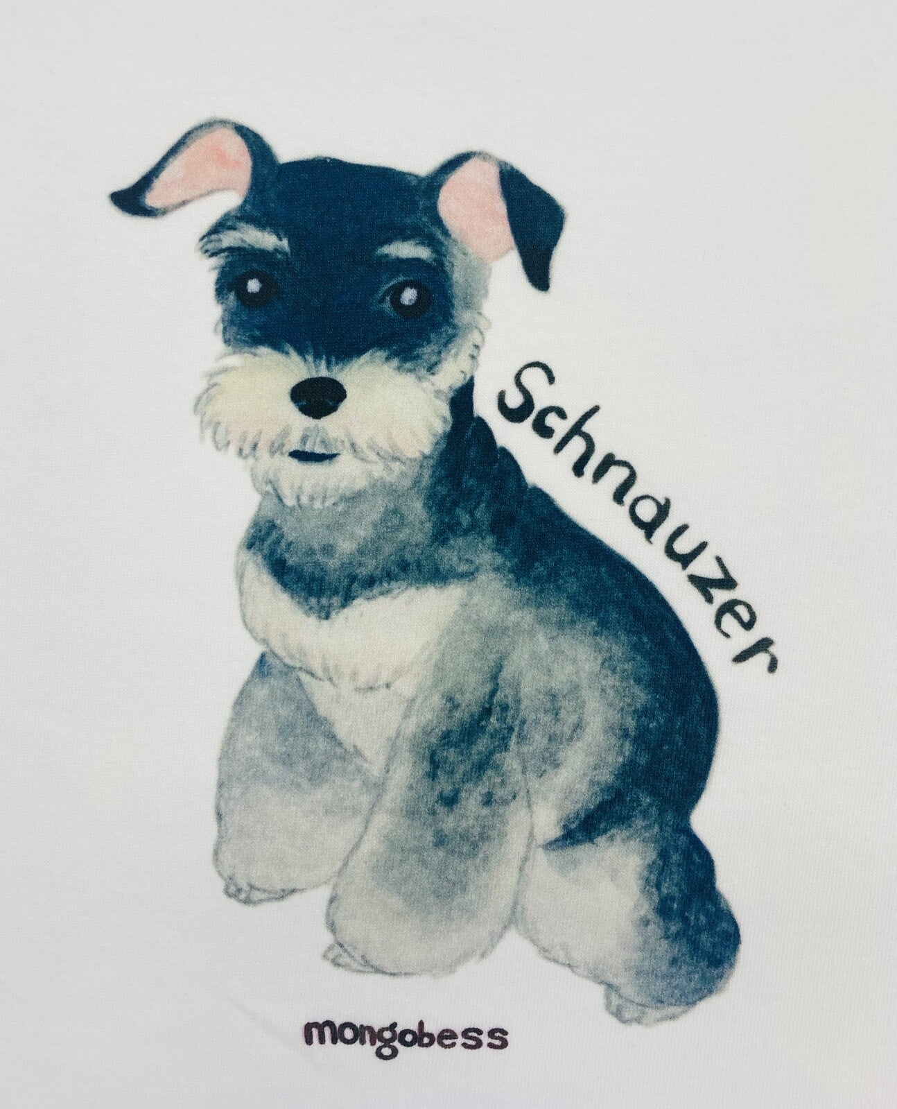 Big Schnauzer Dog Loose Fit T-Shirt (Made to Order)
