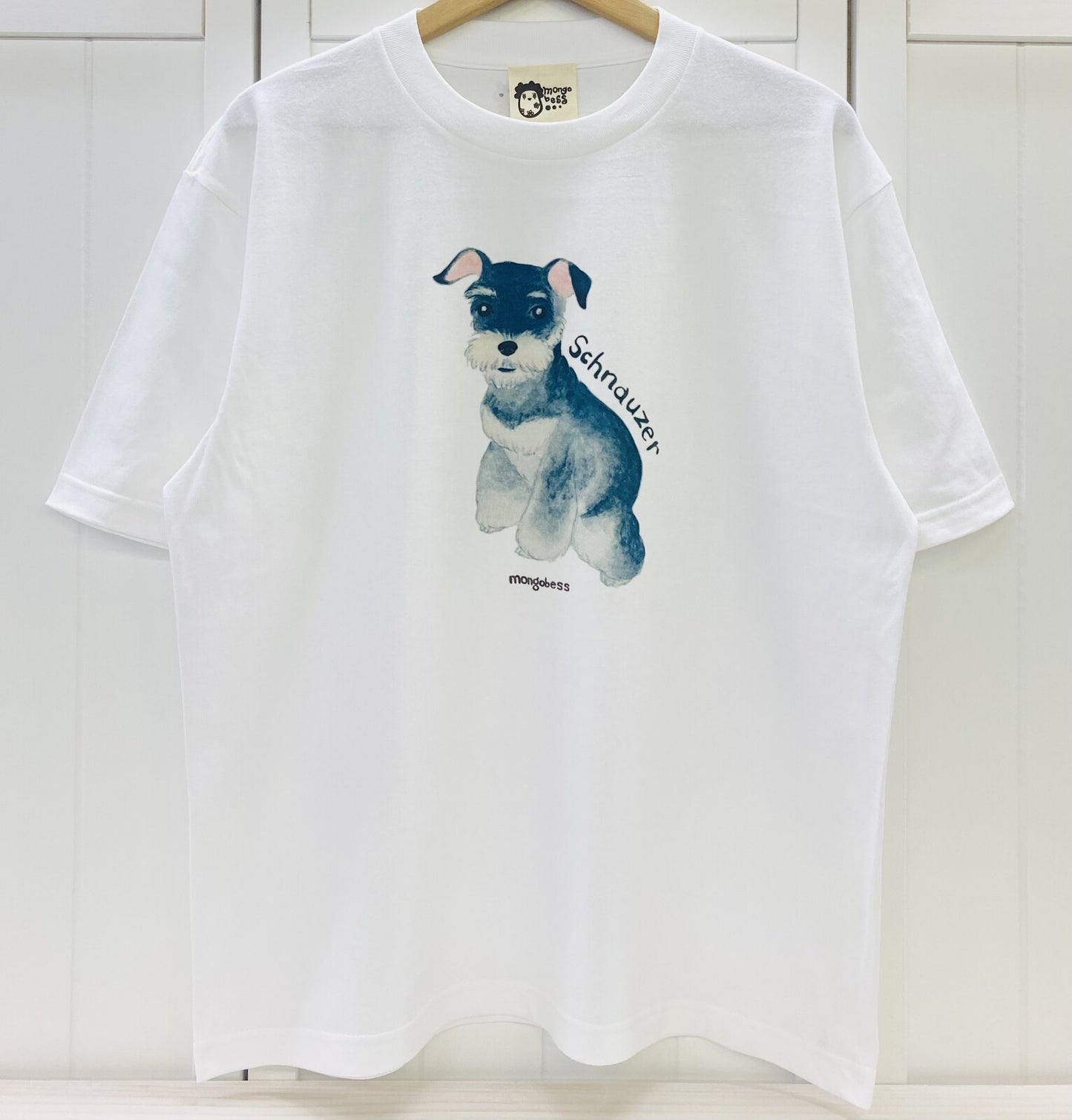 Big Schnauzer Dog Loose Fit T-Shirt (Made to Order)