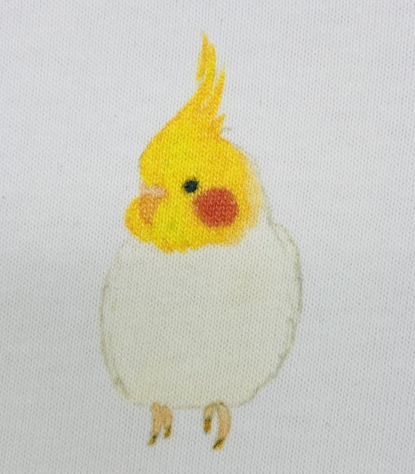 Cockatiel and Yellow Flower Women's T-shirt (Made to Order)