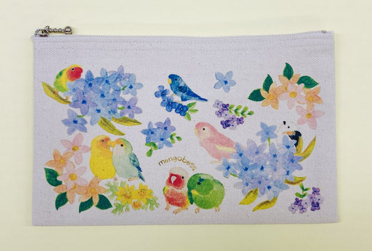 Bird Paraidse Zipper Pouch
