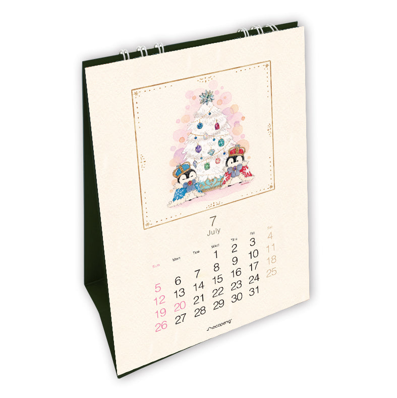 2026 Mocopeng Penguin Tree Calendar