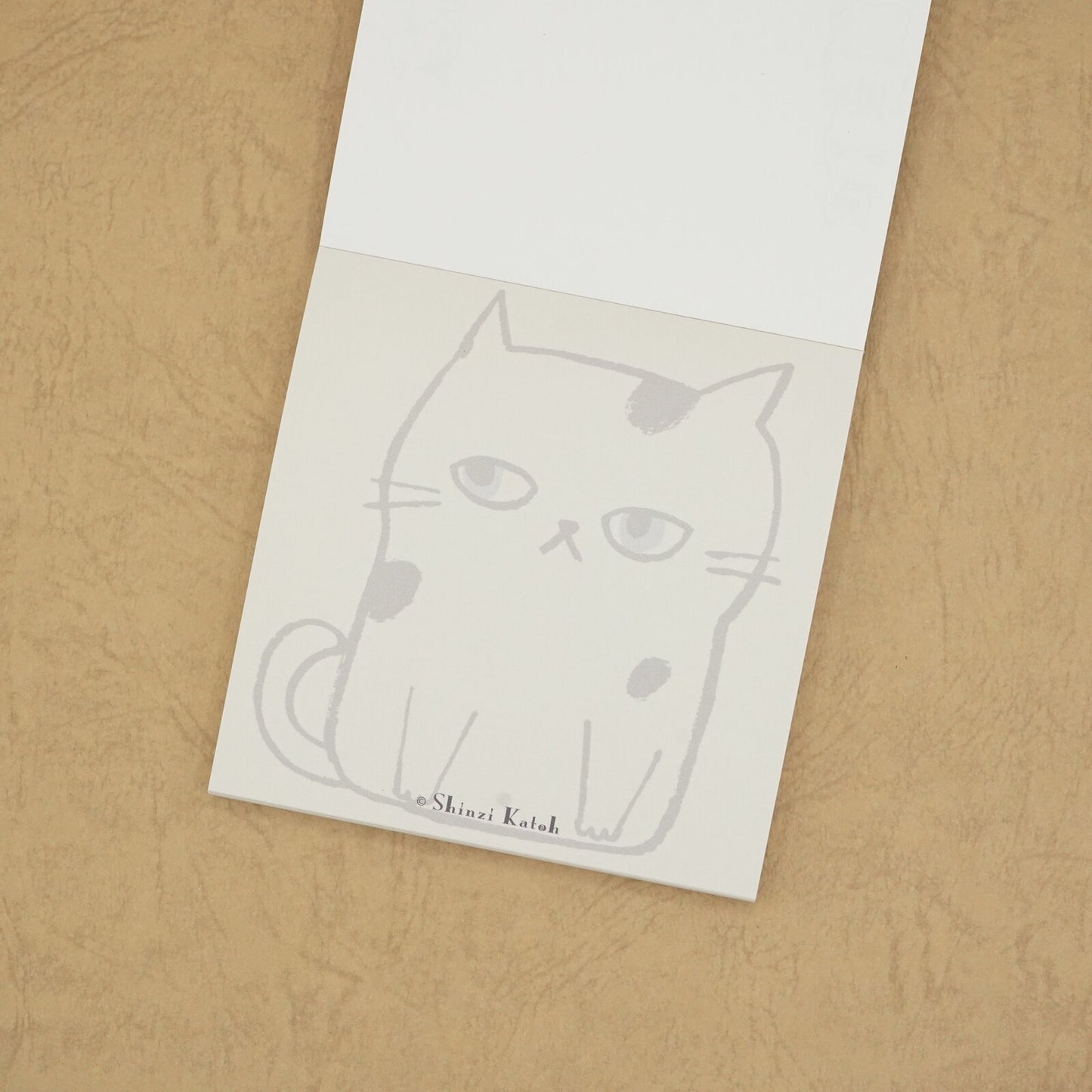 Cat Hill Memo Pad Pink Shinzi Katoh Design