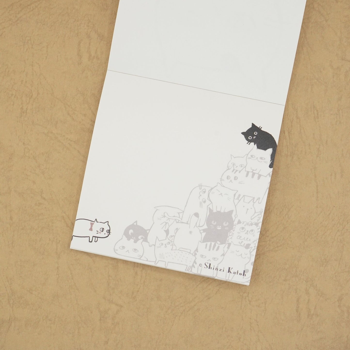 Cat Hill Memo Pad Pink Shinzi Katoh Design