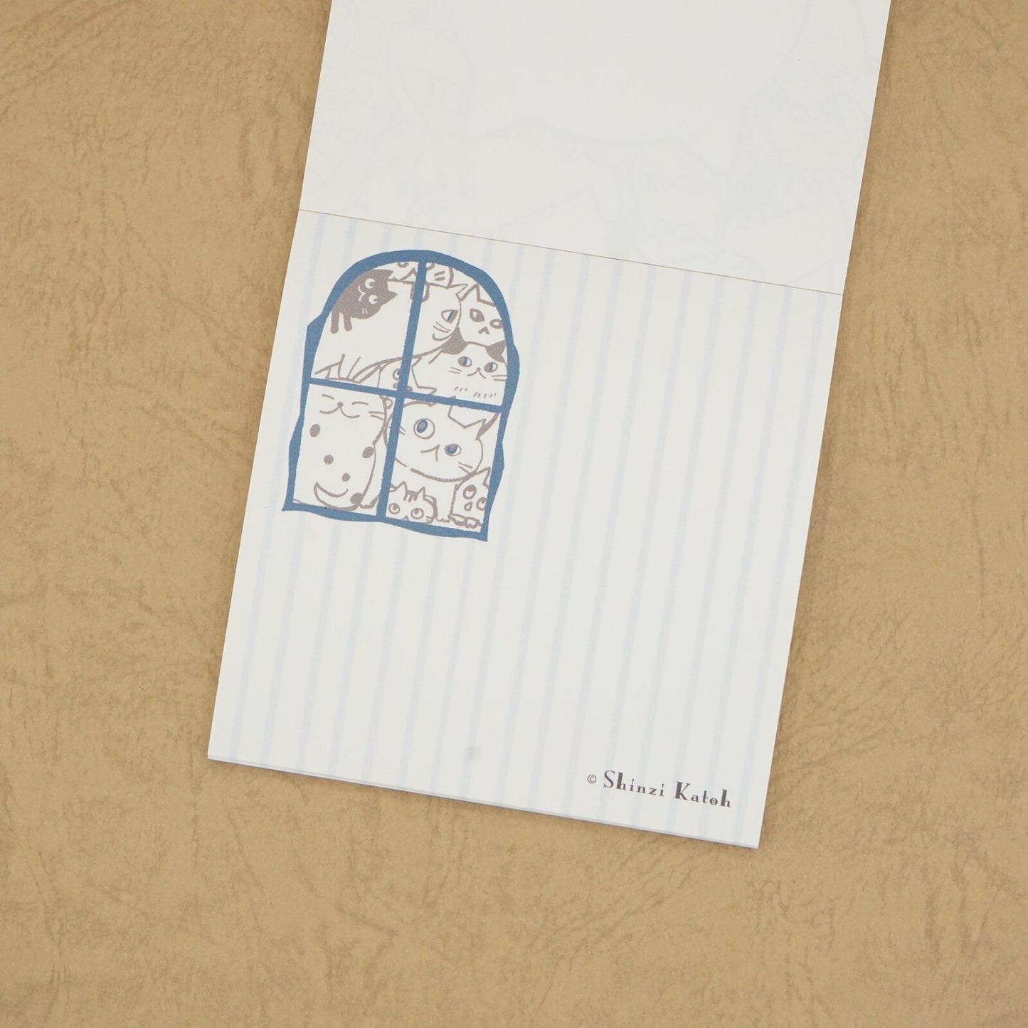 Cat Hill Memo Pad Black Shinzi Katoh Design