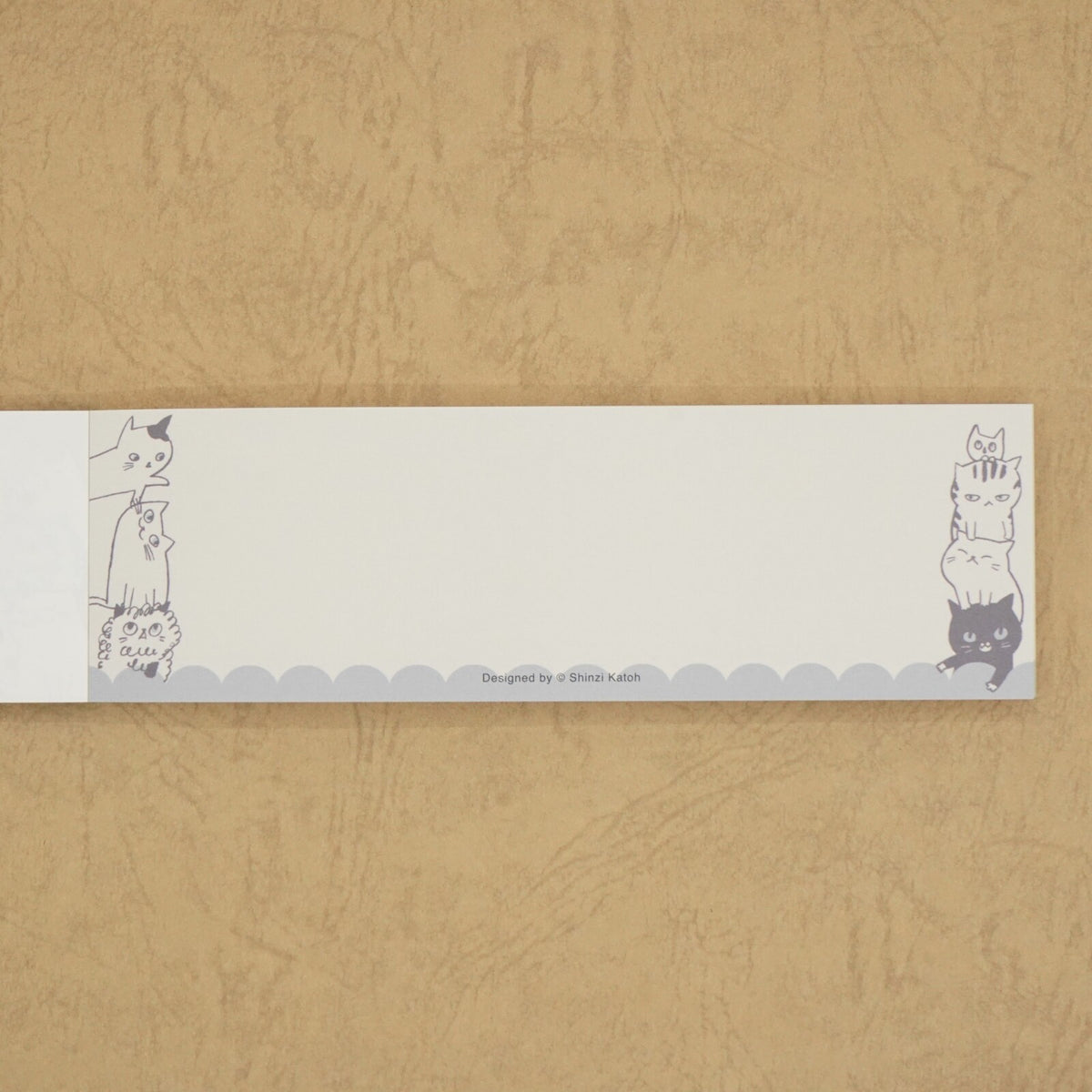 Cat Hill Memo Pad Pink Shinzi Katoh Design