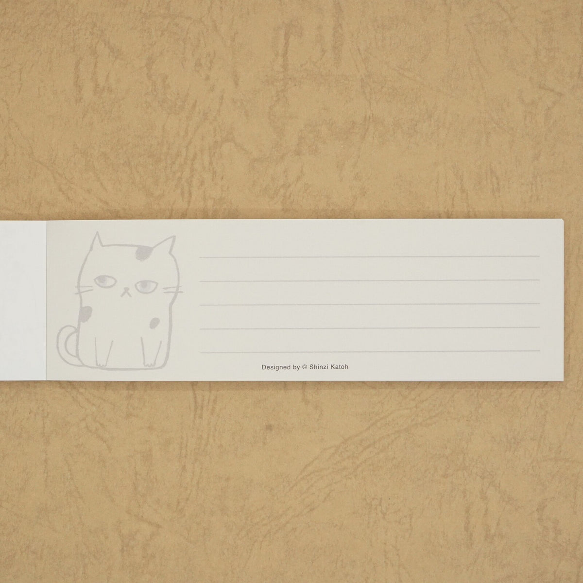 Cat Hill Memo Pad Pink Shinzi Katoh Design