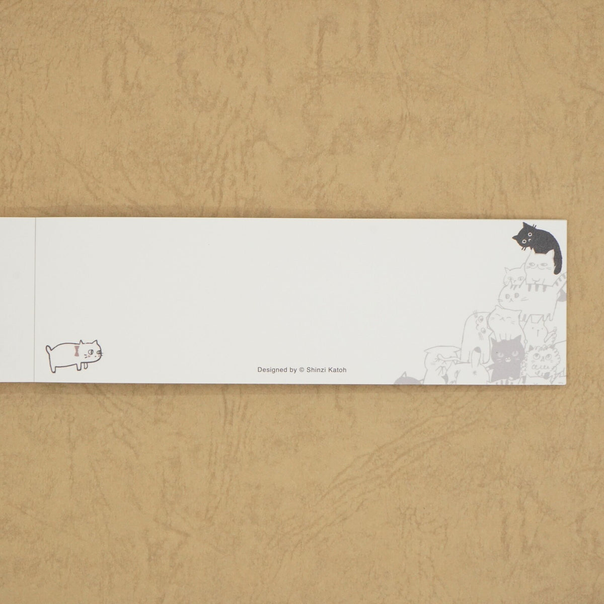 Cat Hill Memo Pad Pink Shinzi Katoh Design