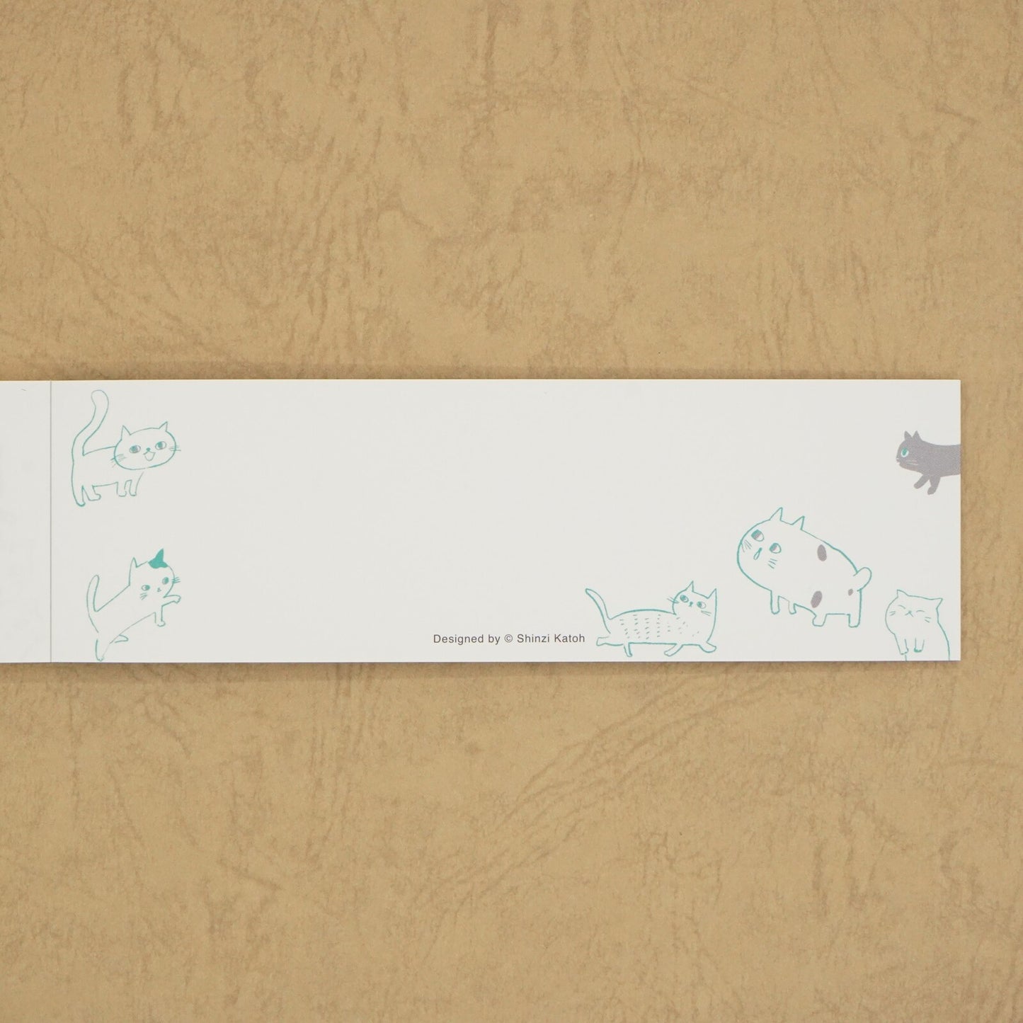 Cat Hill Memo Pad Yellow Shinzi Katoh Design