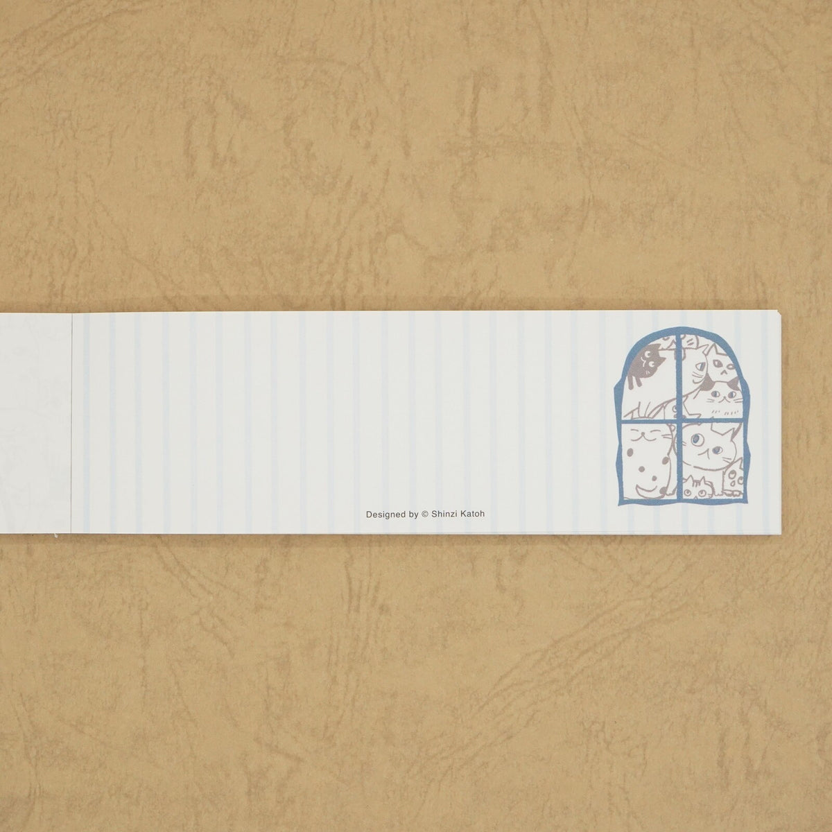 Cat Hill Memo Pad Black Shinzi Katoh Design