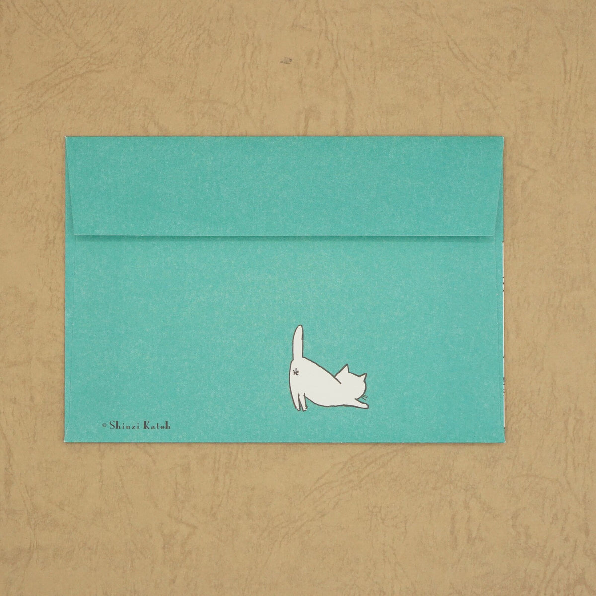 Cat Hill Letter Set Green Shinzi Katoh Design