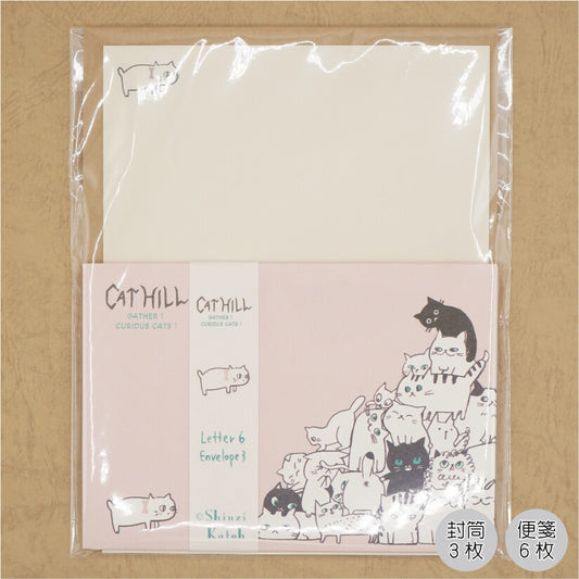 Cat Hill Letter Set Pink Shinzi Katoh Design