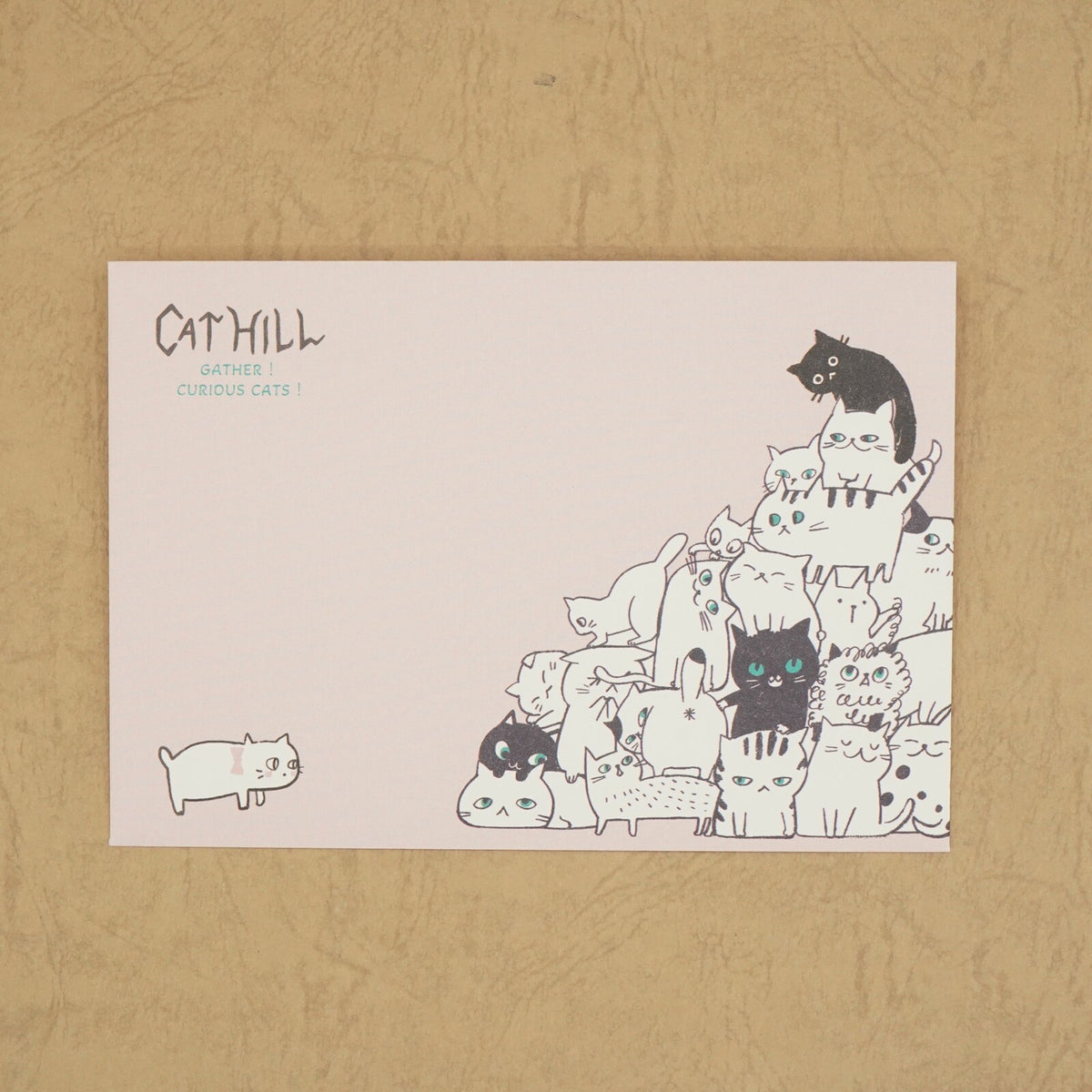 Cat Hill Letter Set Pink Shinzi Katoh Design