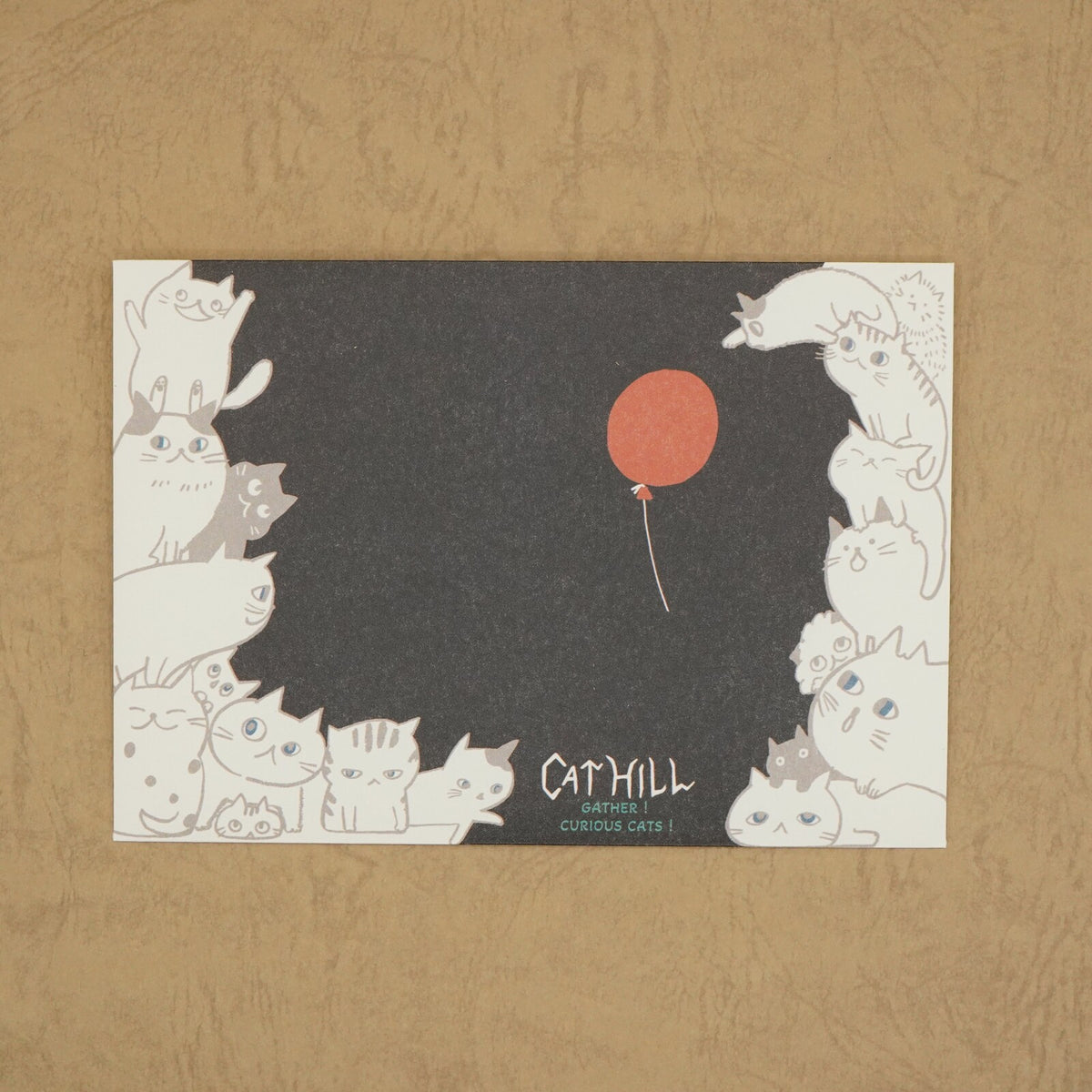 Cat Hill Letter Set Black Shinzi Katoh Design