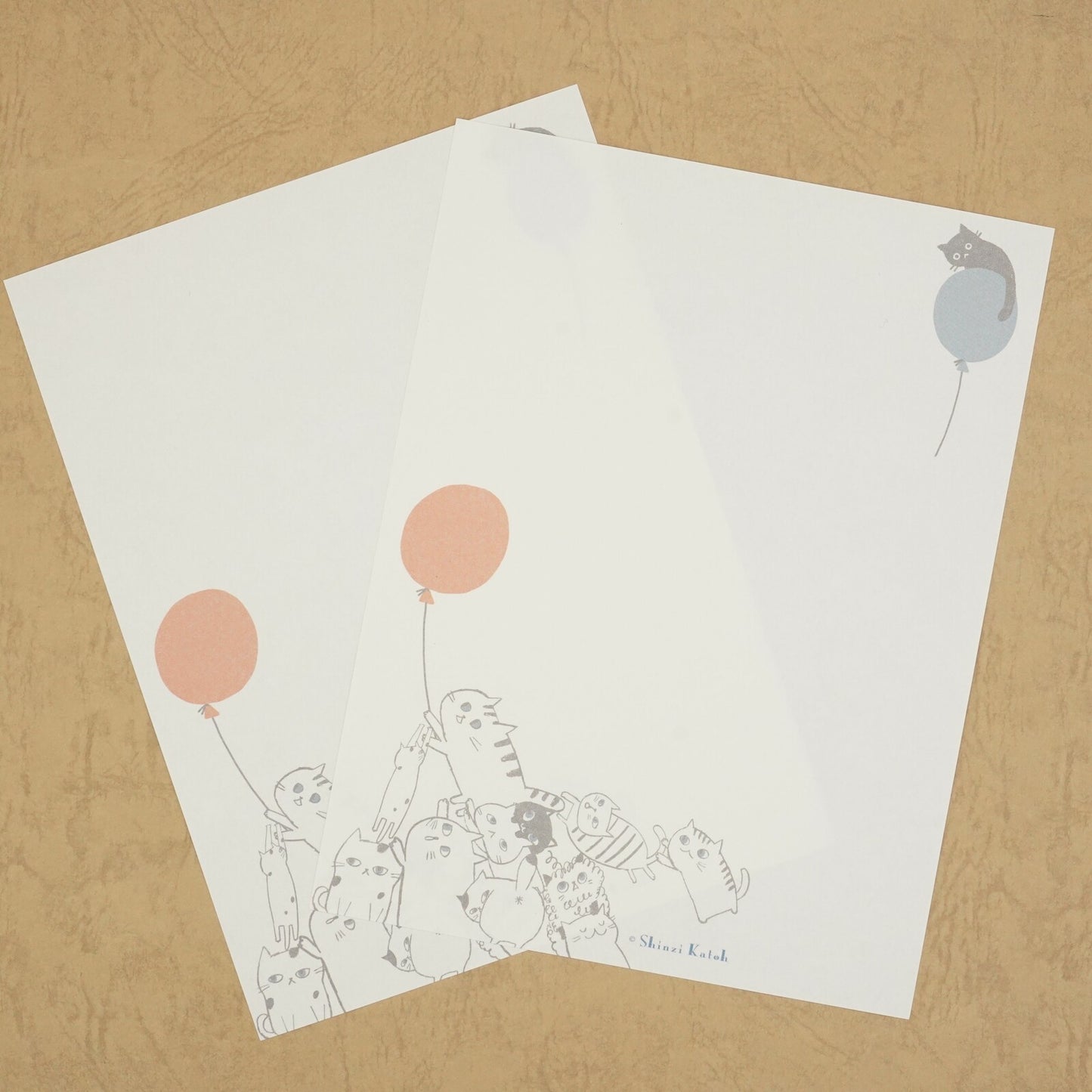 Cat Hill Letter Set Black Shinzi Katoh Design