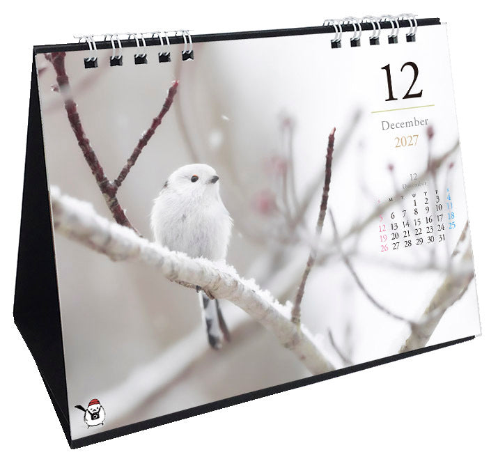 "Pre-order "  2027 Long-tailed Tit Desk Calendar