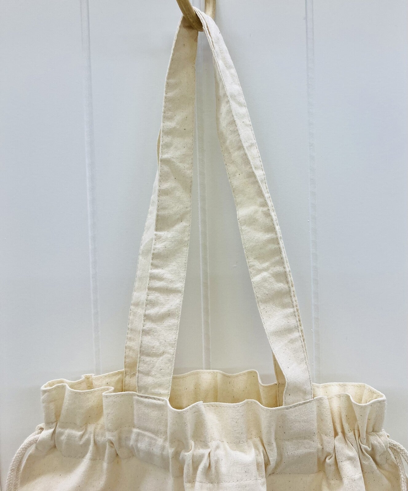 Cockatiel Wreath Lightweight Cotton Drawstring Tote Bag Eco Bag