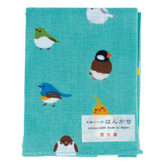 Birds Tenugui Handkerchief Cloth